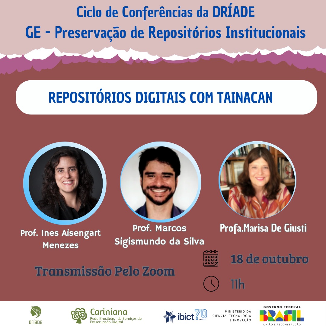 Lee más sobre el artículo La presidente de ISTEC coordinará una conferencia online sobre repositorios digitales organizada por Rede Cariniana